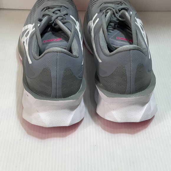 ASICS woman’s from blast running shoes grey white size 9 us - Picture 3 of 5